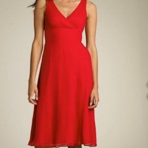 J.Crew Sophia party dress, Petite size 0 Red